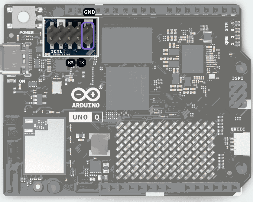 Arduino Uno Q JCTL Jumper