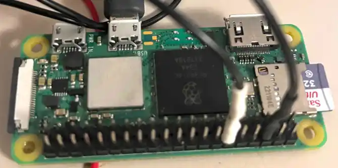 RaspberryPI Zero 2W with Logic Analyzer
